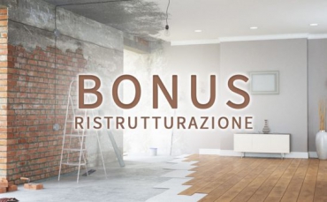 BONUS RISTRUTTURAZIONE